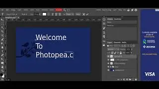 Using Photopea.com for your graphics design on the fly