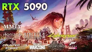 RTX 5090 | Test in 8 Games at 4K | 2025