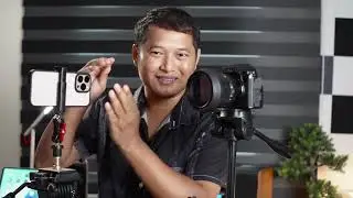 iPhone 16 Pro Max Video Test vs Camera ធំ Full Frame Lumix S5iiX
