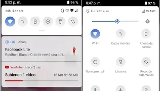 Como cambiar la barra notificaciones de tu Huawei u android