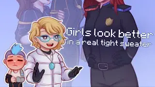 Girls look better in a real tight sweater✨ |Идеальный Мир| Кавински, Радан|