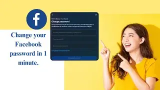 Change Facebook password in 1 minute II Bangla Tutorial.