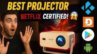 Xgody N6 Pro Projector Review | Netflix Certified 1080p Smart Projector with Whale OS & Auto Focus!