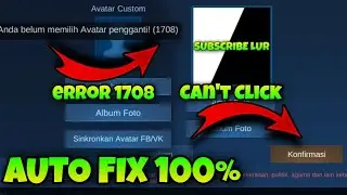 CARA MENGATASI TIDAK BISA GANTI FOTO PROFILE DAN ALBUM DI MOBILE LEGENDS| GAGAL PASANG FOTO PROFIL!!