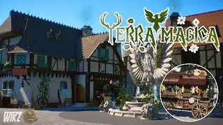 The Florist Shop, The Travelling Cook & Plaza Build - Terra Magica - Episode 23 - Planet Zoo