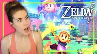 YOU CAN PLAY AS ZELDA NOW!? - Legend of Zelda Echoes of Wisdom Nintendo Direct Reaction