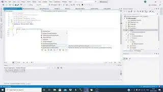 create a database context class