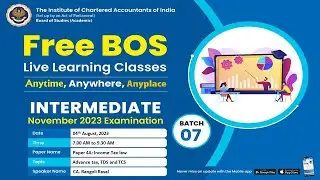Intermediate Paper-4A: ITL | Topic: Deductions from gross total income | Session 1 | 04 Aug, 2023