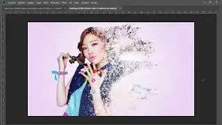 Cómo hacer un efecto DISPERSIÓN en Photoshop