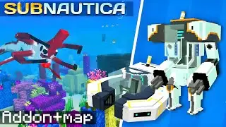 SUBNAUTICA - ADDON + MAP IN MINECRAFT ➤ SUBNAUTICRAFT