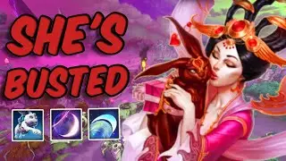 SHE DOES SO MUCH DAMAGE | SMITE Chang'e Jungle