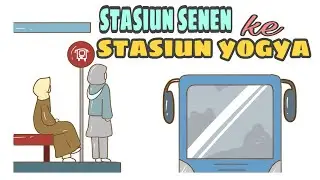 NAIK KERETA API DARI JAKARTA KE STASIUN TUGU YOGYAKARTA 2021