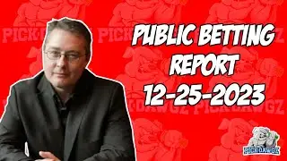 NBA Public Betting Report Today 12/25/23 | Against the Public with Dana Lane