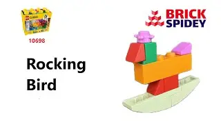 How to make a Lego Rocking Bird using Lego Classic 10698