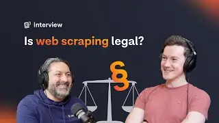 Is web scraping legal? 🤔 Find out in an informal talk with Apify's COO and ex-lawyer Ondra Urban