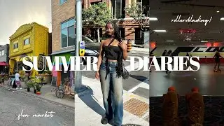 Summer Vlog || Flea Market, rooftop patios, the downsides to solo dates, friendships etc!