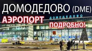 Domodedovo Airport DME Moscow - DETAILED overview! How to navigate Domodedovo? Duty-free
