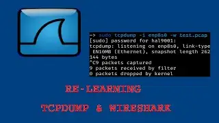 RE-LEARNING tcpdump (it went ok...)