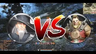 Berserker VS  Wizard   ||    Black Desert Online