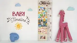 Personalized Kids Photo Slideshow Growth Chart Ruler - After Effects Template