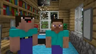 Men Minecraftda noobning uyini remont qildim . Minecraft # ILYA999