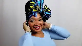 3 Quick, Easy & Cute Headwrap Tutorials (Subscribe,Share) Turban, Natural Hair, #12,TWA, Head Wraps