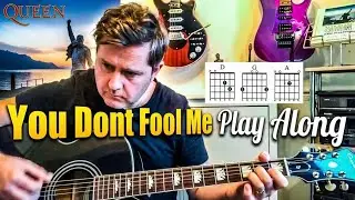 Queen - You Don’t Fool Me - Guitar Play Along