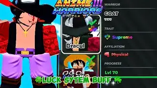 ROLLING OVERNIGHT as a FREE TO PLAY in Anime Warriors 3 (NEW BUFFED LUCK SYSTEM)