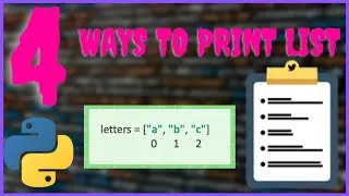 4 WAYS to Print a List in 4 Minutes | Python Tips And Tricks | Part-3