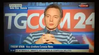 Gelo USA-RUSSIA - Ospite al TGCom24 Evgeny Utkin, vicedirettore di Eurasia News