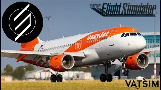 Full VATSIM flight from Geneva to Gatwick - MSFS2020 - VATSIM - EZY-117