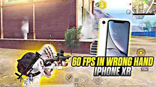 60 FPS IN WRONG HAND💀|| IPHONE XR ⚡️