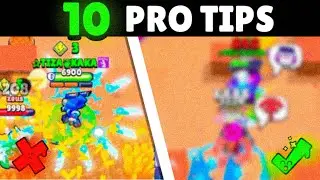 10 PRO Solo Showdown TIPS In Brawl Stars🔥😳