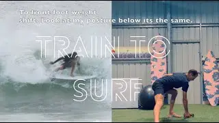 How To Better Your Surfing By Understanding and Building Strength Via Weight Shifting.