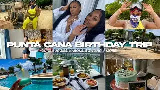 GIRLS TRIP IN PUNTA CANA🇩🇴| Beach, Club, etc for my 21st Birthday 🥥🌴