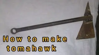how to make tomahawk easy at home| homemade tomahawk| diy tomahawk