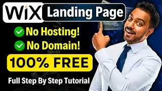 Wix Landing Page Tutorial - Make A High Converting Landing Page On Wix (2025)