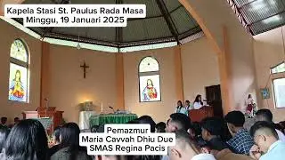 Pemazmur Suara Lembut_Siswi Recis