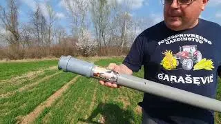 Dozator trovač miševa Jerri Gun ! Poisoning of mass in the grain !