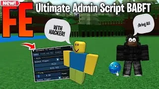 [ FE ] Admin Panel Script ~ Kick Player, Bring All, Kill All| Roblox Script