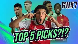 TOP Tips for fantasy gameweek 7 (Fantasy PL)