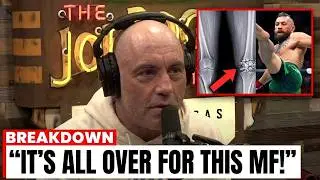 'THIS ENDS HIS CAREER!' Joe Rogan Reveals the Truth About McGregor's Injury During Holloway