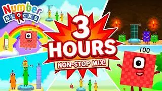 Numberblocks - Mix Episodes With Numberblocks Magic Run, Meet The Numberblocks & Numberblocks World