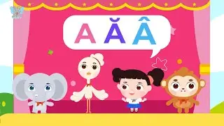 A Ă Â | Học Bảng Chữ Cái ABC qua bài hát | ABC Song | Bé Học Tiếng Việt | Voi TV