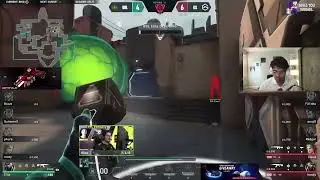 SEN Curry's reaction to BBL Elite's 1v3 CLUTCH against GIANTX