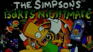 The Simpsons: Bart's Nightmare (Sega Genesis) - Gameplay on PXP3 Slim Station (Firecore)