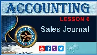 Mastering Accounting || Sales Journal