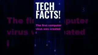 The world's first computer virus! #techfacts