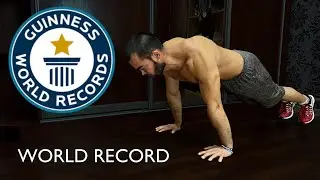 Мировой рекорд по отжиманиям за 30 секунд/MOST PUSH UPS FOR 30 second