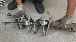 How to replace front shock absorber & Strut mount